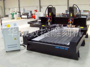 自贡富顺县双头立体多功能石材雕刻机HW-1325-2Z