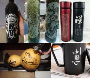 自贡富顺县酒瓶葫芦工艺品激光雕刻机